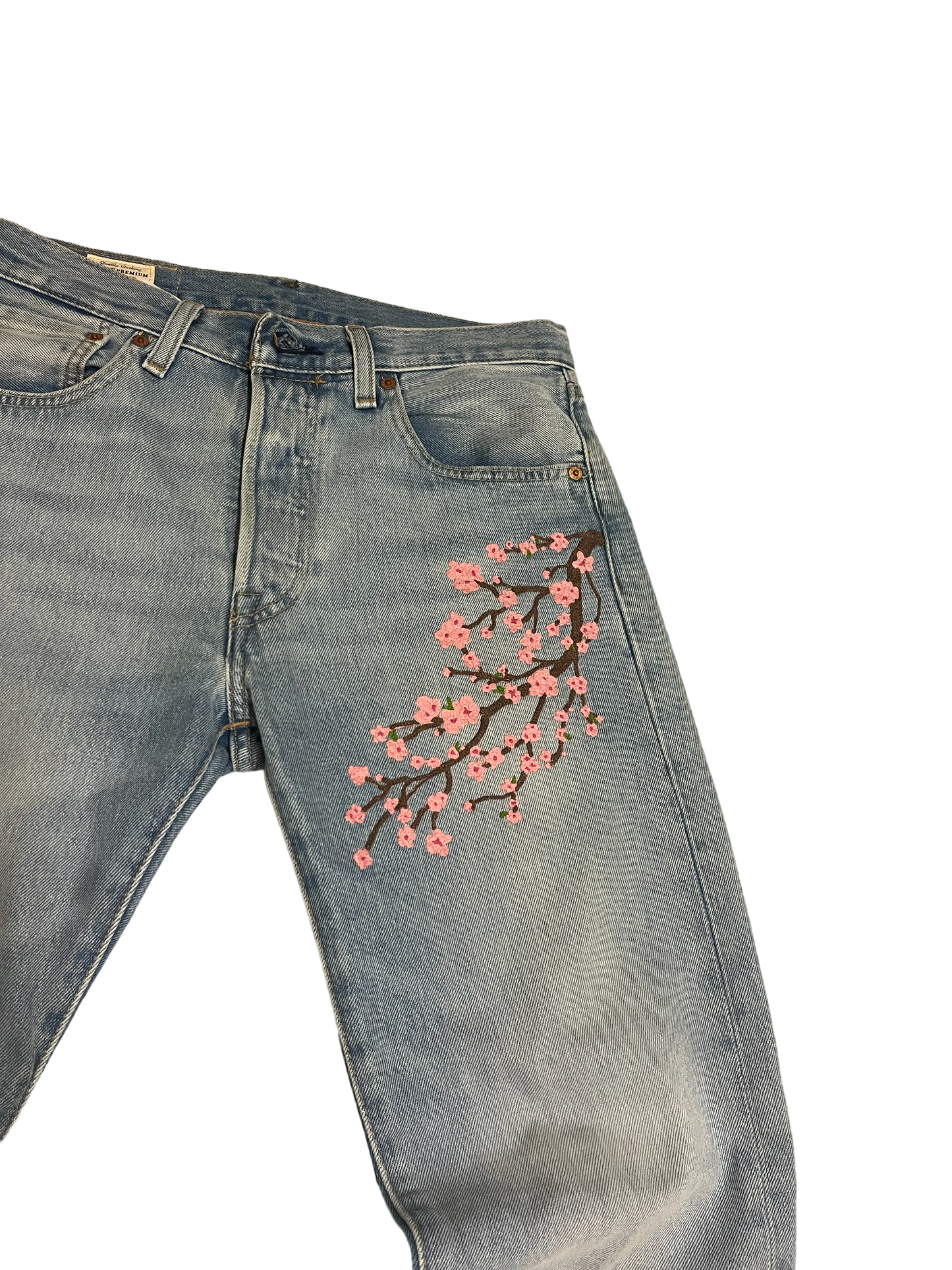 CHERRY BLOSSOM 501 JEANS